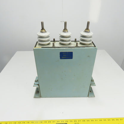 General Electric 51L304KS 2400V 3PH Dielektrol Capacitor 75KVAR 1.25 Gallon