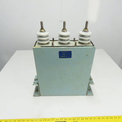 General Electric 51L304KS 2400V 3PH Dielektrol Capacitor 75KVAR 1.25 Gallon