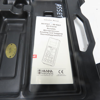 Hanna HI 91610C Microprocessor Printing And Logging Thermohygrometer