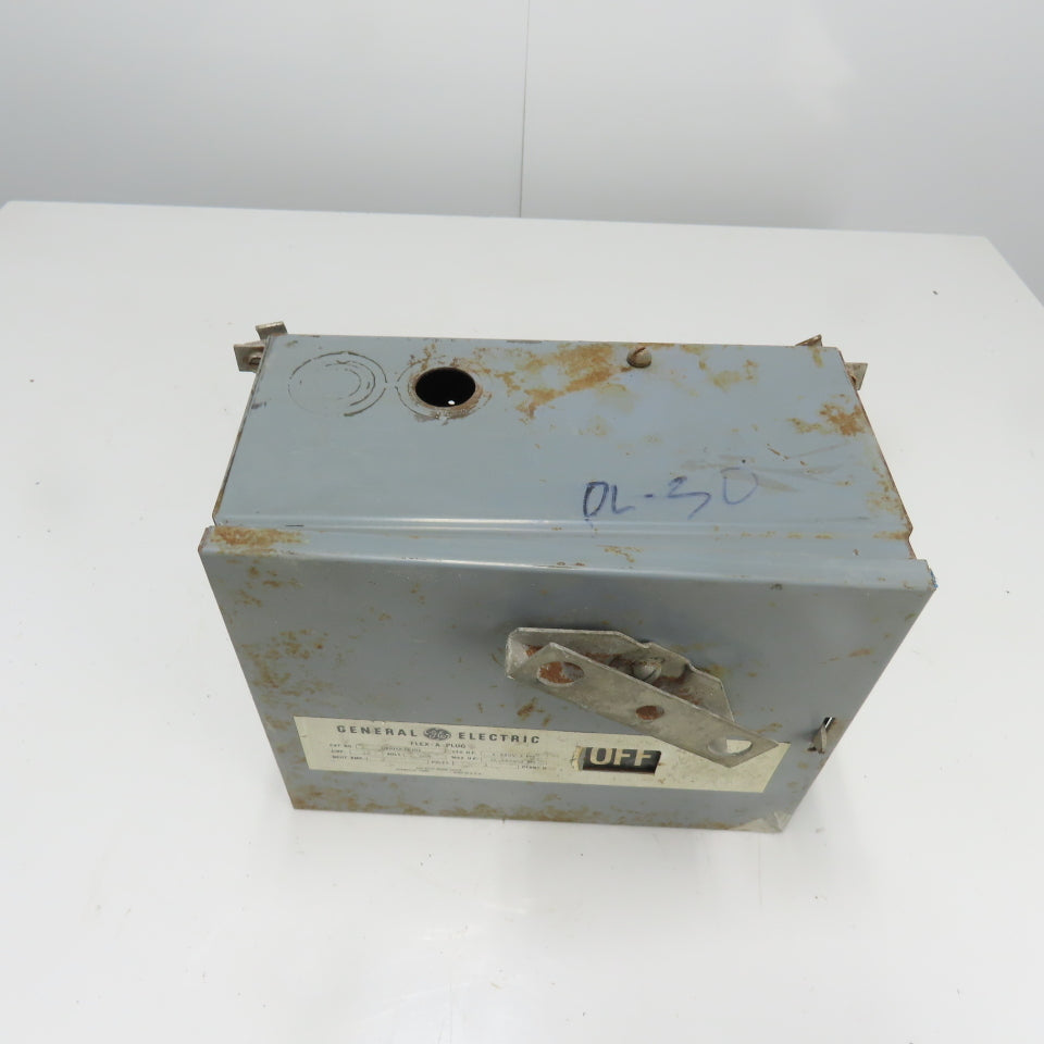 General Electric DFPHA361DE Flex-A-Plug 30A Disconnect Switch 600V 15HP 3Ph