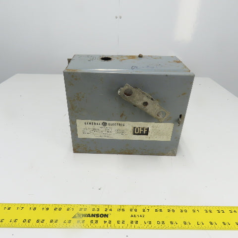General Electric DFPHA361DE Flex-A-Plug 30A Disconnect Switch 600V 15HP 3Ph