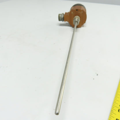 Moore TRY/B-P2/U12-T0/S316 Temperature Transmitter 12" Probe 17-1/4" OAL