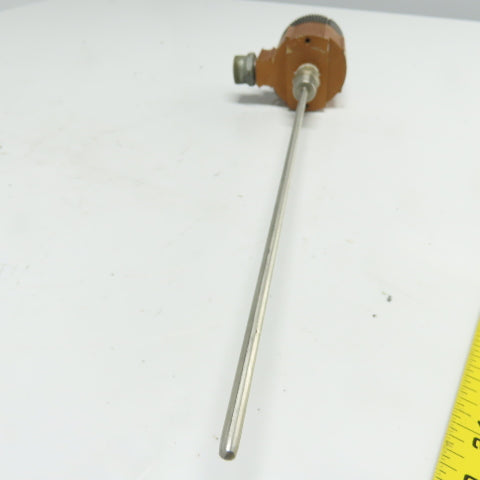 Moore TRY/B-P2/U12-T0/S316 Temperature Transmitter 12" Probe 17-1/4" OAL
