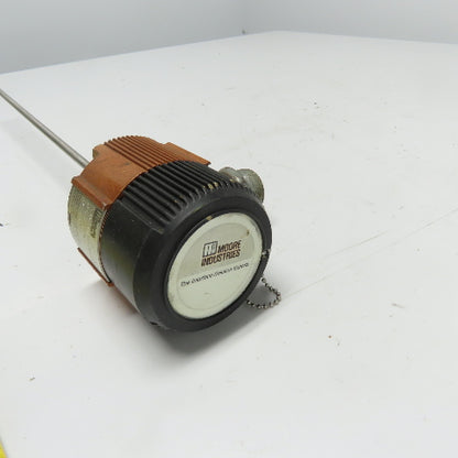 Moore TRY/B-P2/U12-T0/S316 Temperature Transmitter 12" Probe 17-1/4" OAL