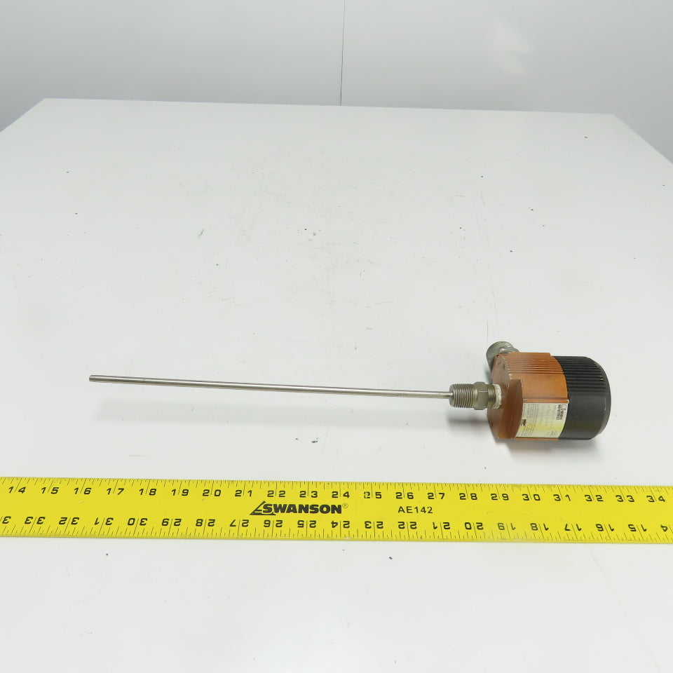 Moore TRY/B-P2/U12-T0/S316 Temperature Transmitter 12" Probe 17-1/4" OAL