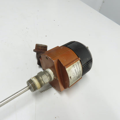 Moore TRY/C-P2/U18-T0/S316 Temperature Transmitter 19" Probe 23-3/4" OAL