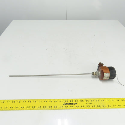 Moore TRY/C-P2/U18-T0/S316 Temperature Transmitter 19" Probe 23-3/4" OAL