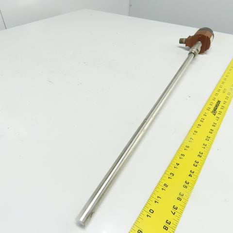 Moore TRY/B-P2/U24-T0/HAST-C Temperature Transmitter 24" Probe 31-1/2" OAL