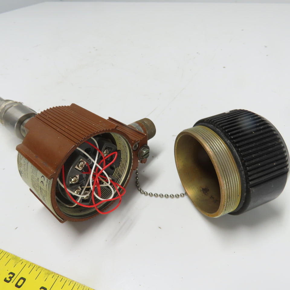 Moore TRY/B-P2/U24-T0/HAST-C Temperature Transmitter 24" Probe 31-1/2" OAL