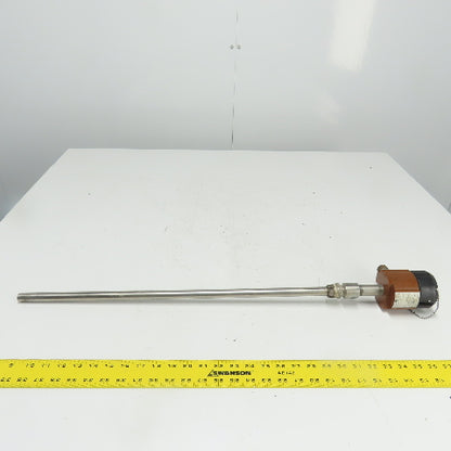Moore TRY/B-P2/U24-T0/HAST-C Temperature Transmitter 24" Probe 31-1/2" OAL