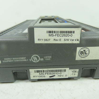 Johnson Controls MS-FEC2620-0 Field Equipment Controller Module 24VAC 2A