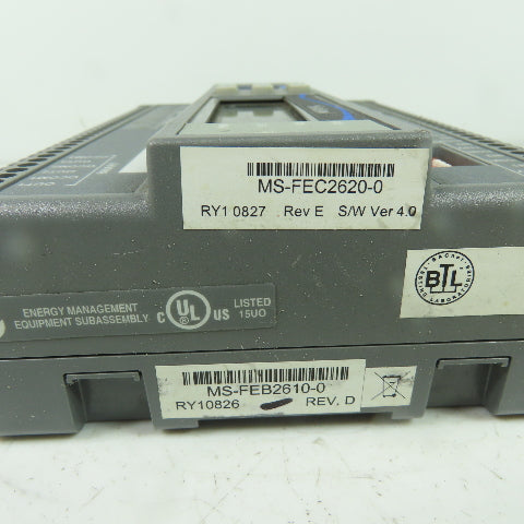 Johnson Controls MS-FEC2620-0 Field Equipment Controller Module 24VAC 2A