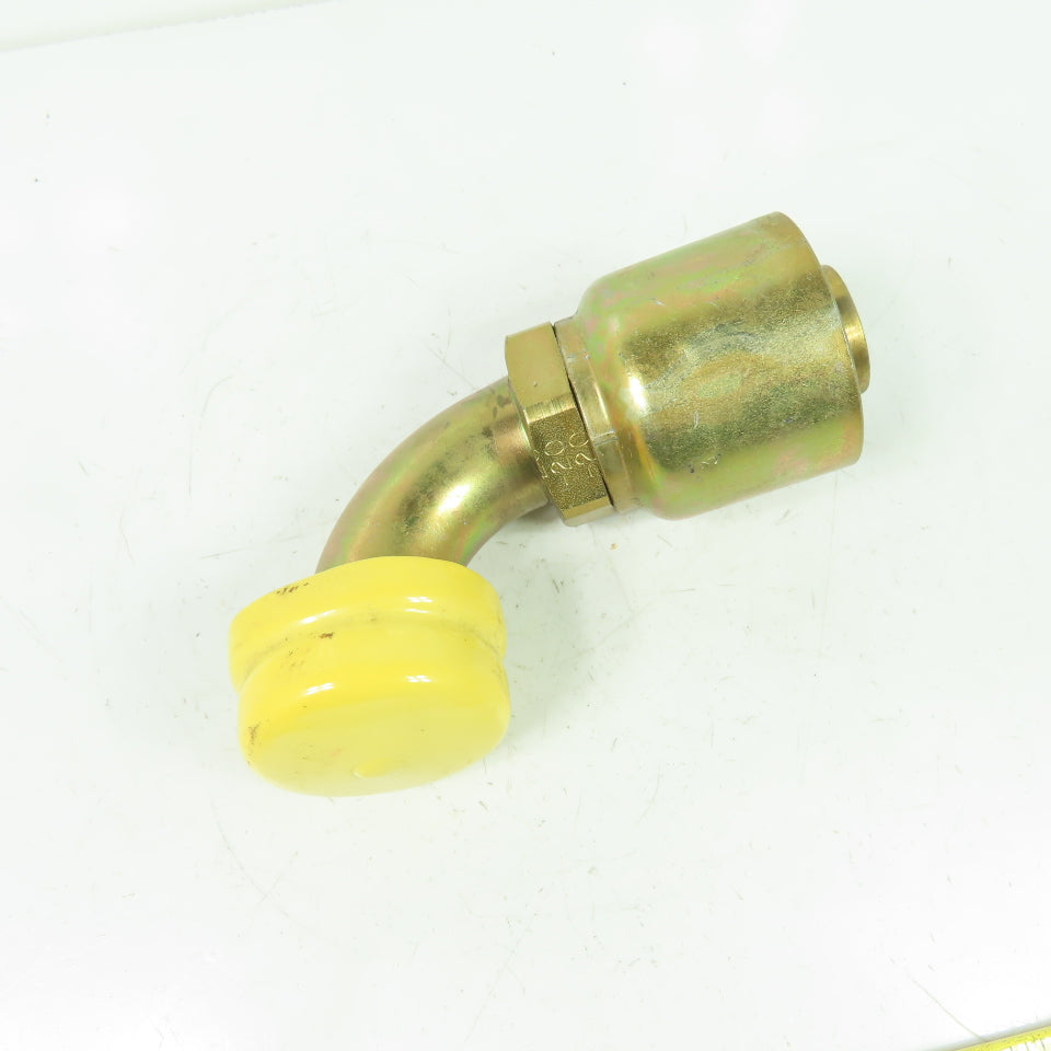 Parker P43-20-R1-R2-R3-FL8A Hydraulic Crimp Hose Fitting