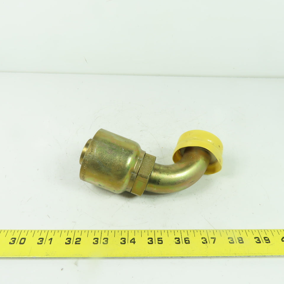 Parker P43-20-R1-R2-R3-FL8A Hydraulic Crimp Hose Fitting