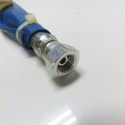 Fbab 1/4" x 34" Reverse Female Straight Hydraulic Hose Flare Both Ends