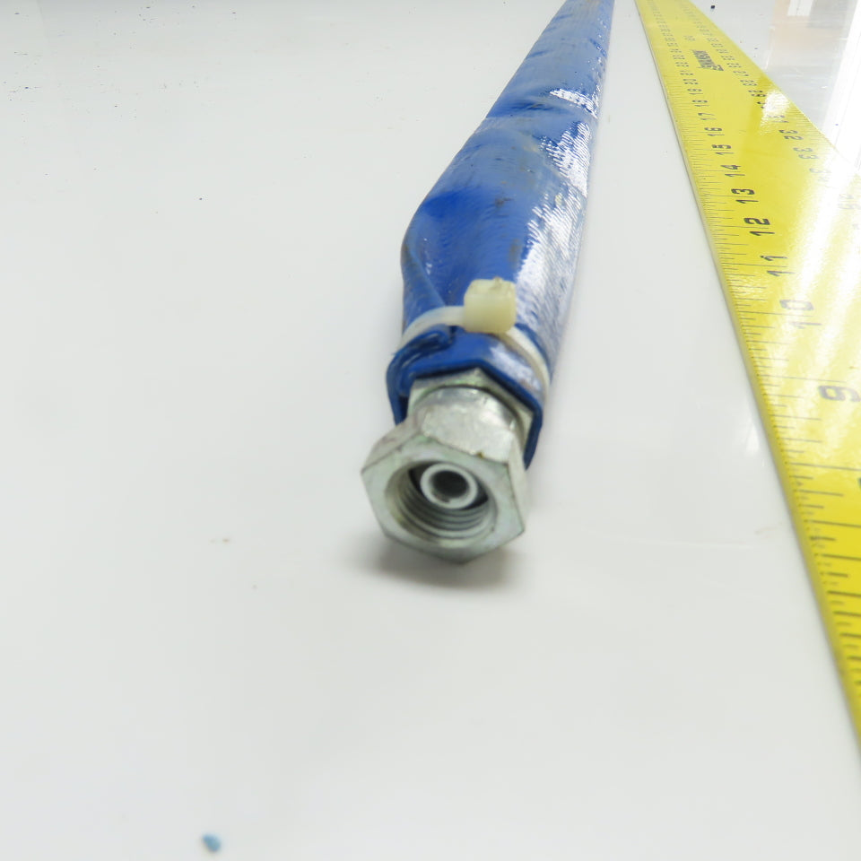 Fbab 1/4" x 34" Reverse Female Straight Hydraulic Hose Flare Both Ends
