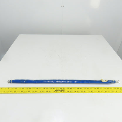 Fbab 1/4" x 34" Reverse Female Straight Hydraulic Hose Flare Both Ends