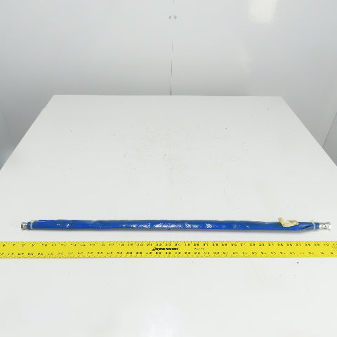 Fbab 1/4" x 34" Reverse Female Straight Hydraulic Hose Flare Both Ends