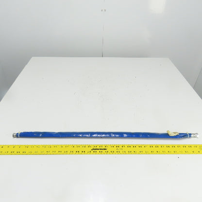 Fbab 1/4" x 34" Reverse Female Straight Hydraulic Hose Flare Both Ends