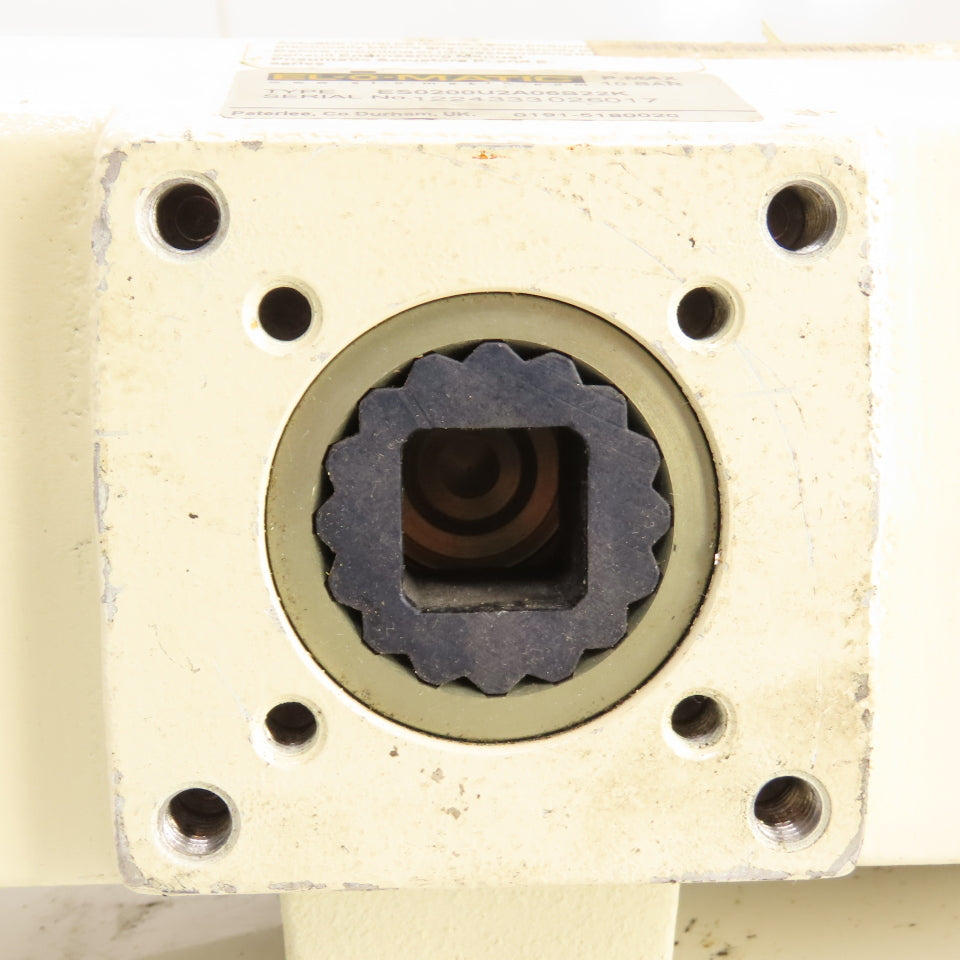 El-O-Matic ES0200U2A06B22K Pneumatic Valve Actuator 10 Bar Max