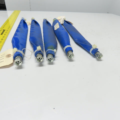 7010-17500 1/4" x 17.5" Female Straight Hydraulic Hose Flare Both Ends Lot Of 5