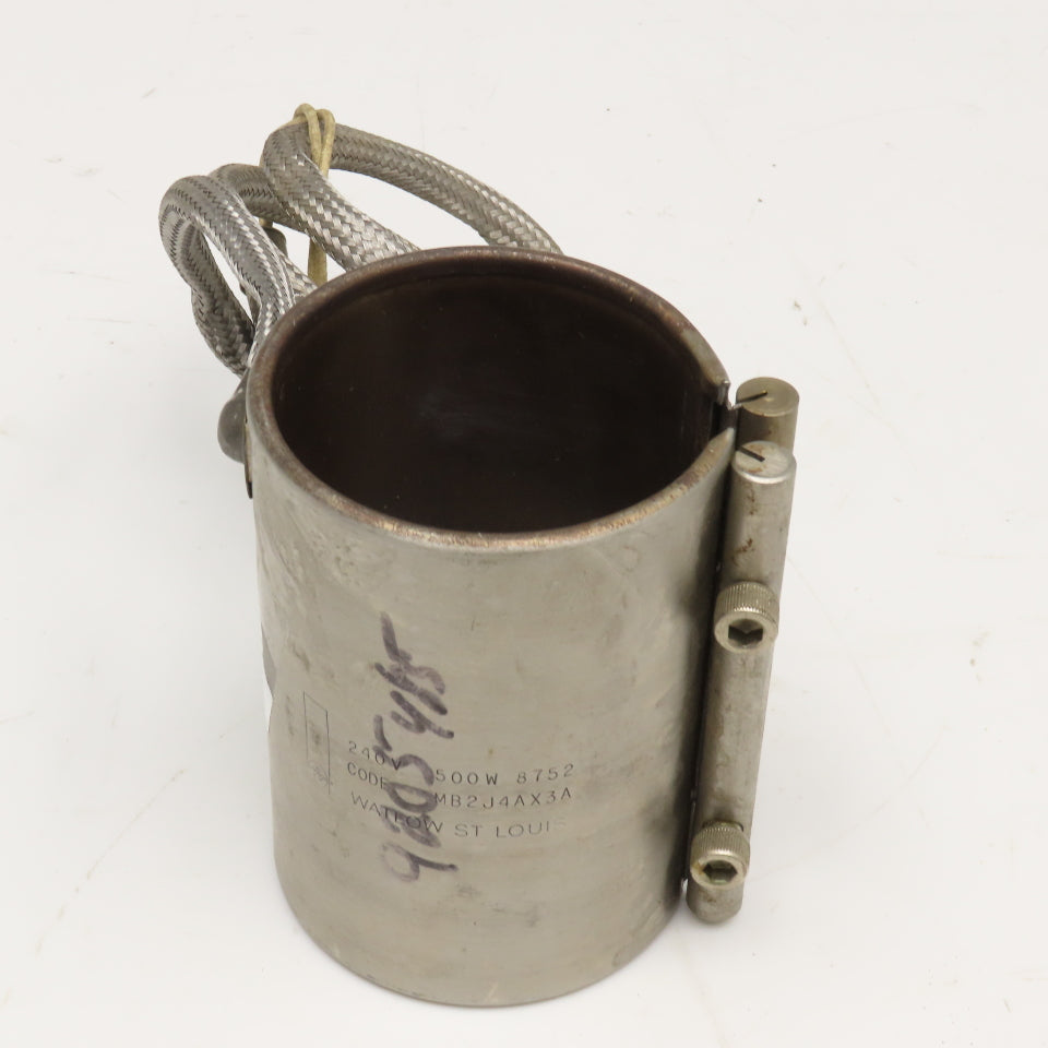 Watlow MB2J4AX3A 240V 500W Band Heater Cuff 2-1/2" x 4"