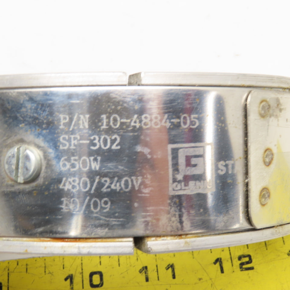 Glenn 10-4884-05 240/480V 650W Band Heater 3-1/2" x 1-1/2"