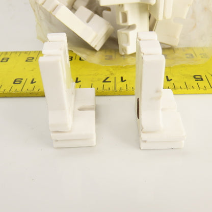 H.H. 600V 660W U-Shaped U-Bend T8, T12 Lamp Holders Bi-Pin Lot Of 50