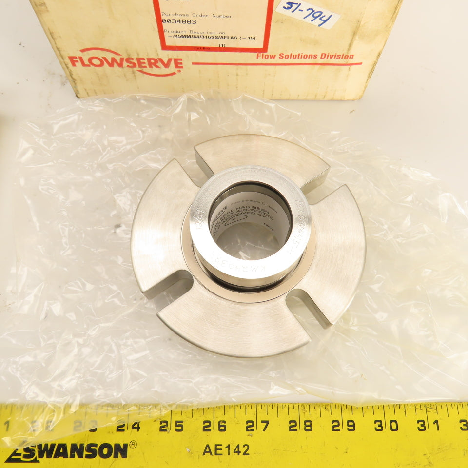 Flowserve 84M045SA -/45mm/84/316SS/AFLAS (-15 Flexible Stator Seal GEB40377615-E