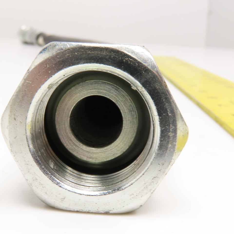 Sumitomo 3/4" (-12) Female Swivel BSP 60° Cone Seat Fitted Hose Assembly 33"