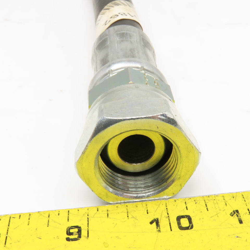 Sumitomo 3/4" (-12) Female Swivel BSP 60° Cone Seat Fitted Hose Assembly 33"