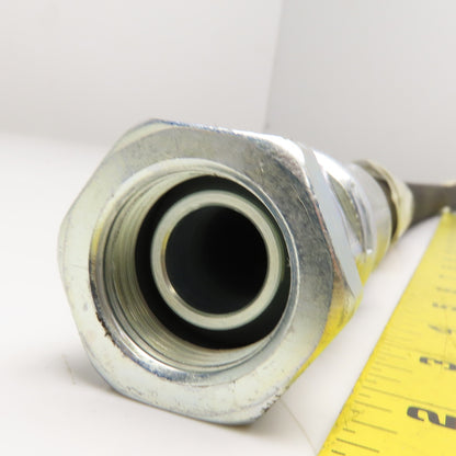 Sumitomo 3/4" (-12) Female Swivel BSP 30° Cone Seat Fitted Hose Assembly 34"
