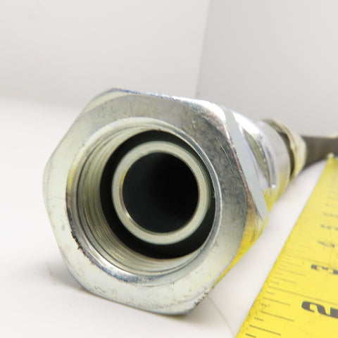 Sumitomo 3/4" (-12) Female Swivel BSP 30° Cone Seat Fitted Hose Assembly 34"