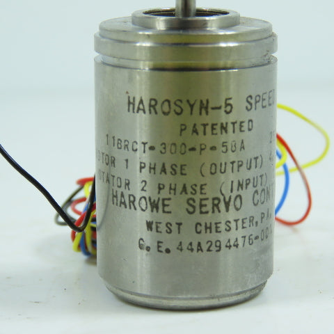 Harowe 11BRCT-300-P-58A Harosyn-5 Encoder Resolver 12V Input 2500HZ