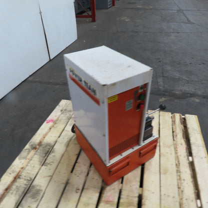 Power Team PQ603-115 Electric Hydraulic Pump 10000PSI Single-Acting