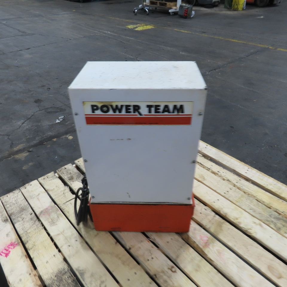 Power Team PQ603-115 Electric Hydraulic Pump 10000PSI Single-Acting