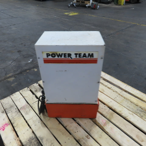 Power Team PQ603-115 Electric Hydraulic Pump 10000PSI Single-Acting