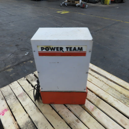 Power Team PQ603-115 Electric Hydraulic Pump 10000PSI Single-Acting