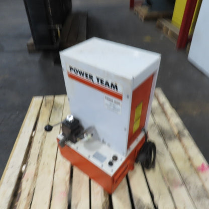 Power Team PQ603-115 Electric Hydraulic Pump 10000PSI Single-Acting