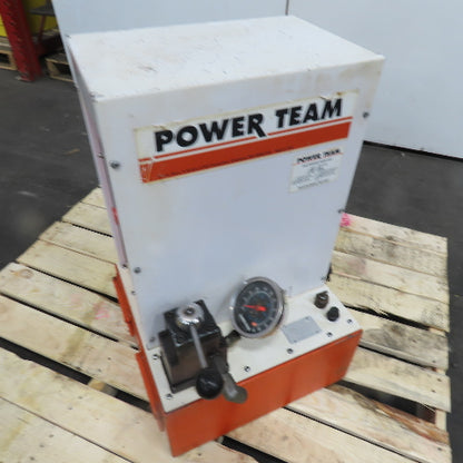 Power Team PQ603-115 Electric Hydraulic Pump 10000PSI Single-Acting