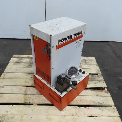 Power Team PQ603-115 Electric Hydraulic Pump 10000PSI Single-Acting