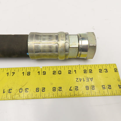 1"(-16) Female Swivel JIS Elbow x 1"(-16) Female Swivel Straight Fitted Hose 32"