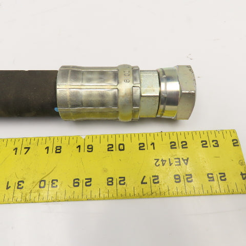1"(-16) Female Swivel JIS Elbow x 1"(-16) Female Swivel Straight Fitted Hose 32"
