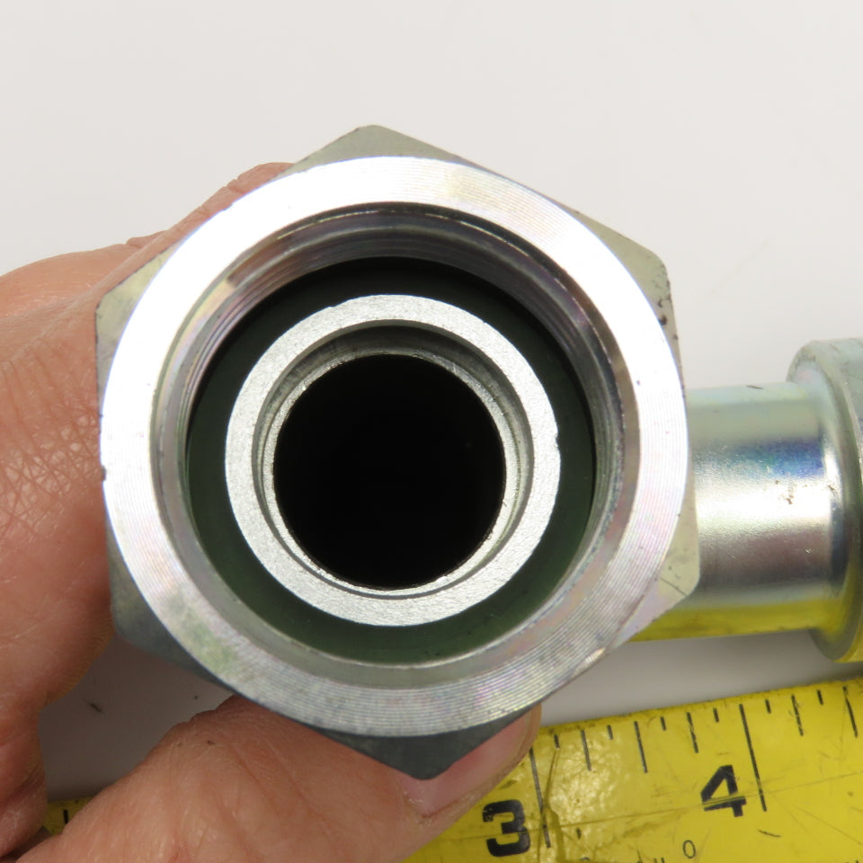 1"(-16) Female Swivel JIS Elbow x 1"(-16) Female Swivel Straight Fitted Hose 32"