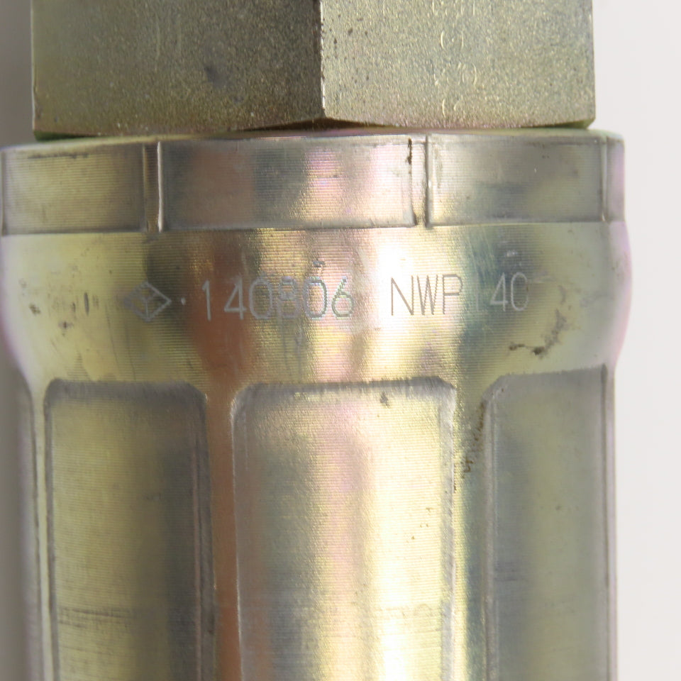 Yokohama 1-1/2" (-24) Female Swivel JIS 30° Cone Straight Fitted Hose 42"
