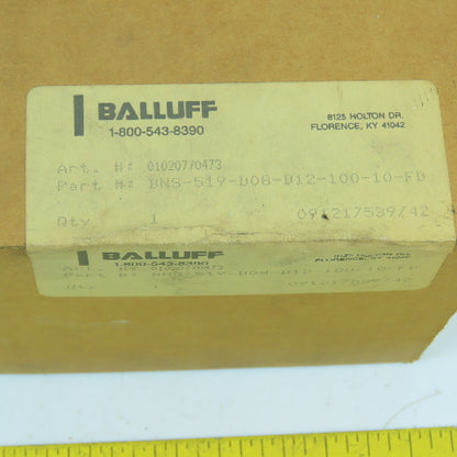 Balluff BNS-519-D08-D12-100-10-FD 8-Position Mechanical Limit Switch NEW SEALED
