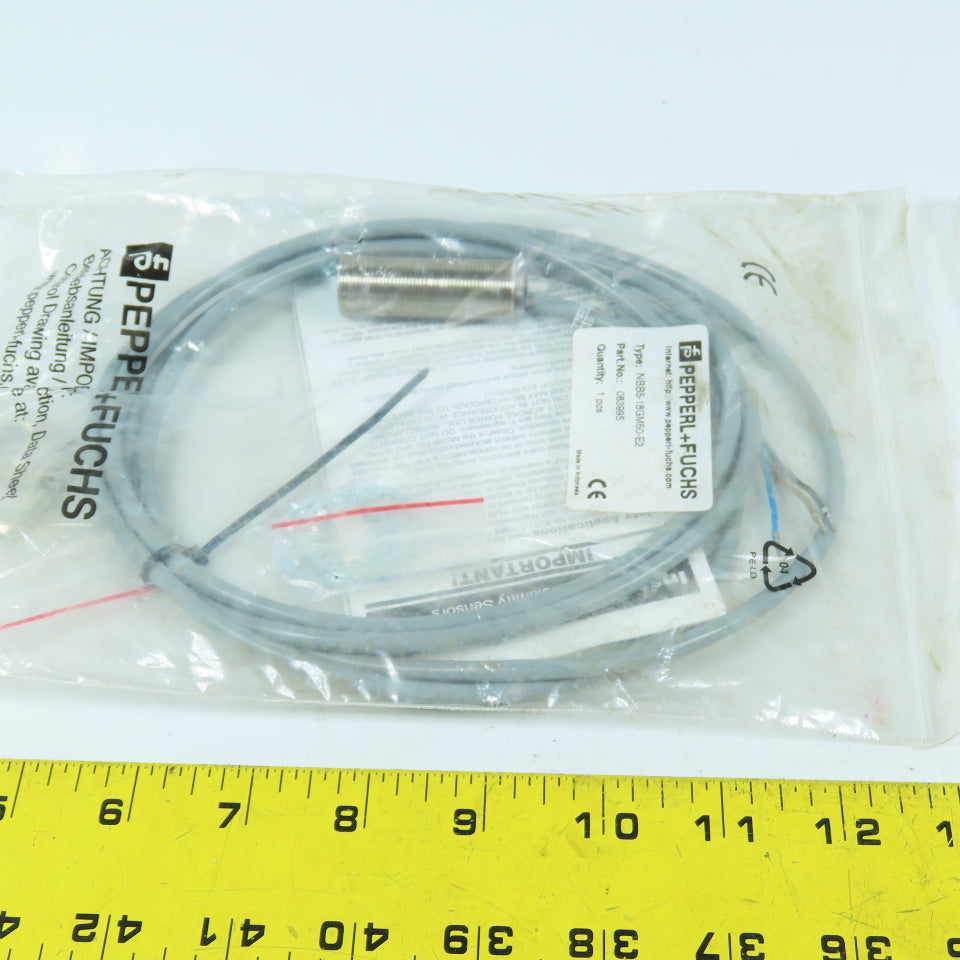 Pepperl + Fuchs NBB5-18GM50-E2 083995 Proximity Sensor 10-30VDC Lot Of 2