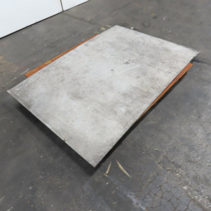 45" x 64" Stainless Steel Plate sheet 3/16" Thick