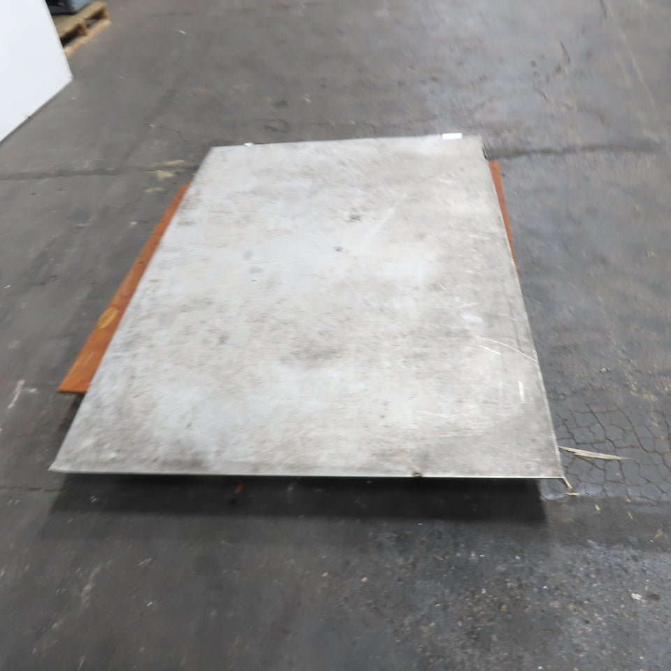 45" x 64" Stainless Steel Plate sheet 3/16" Thick