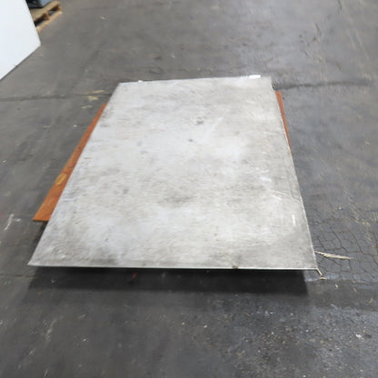 45" x 64" Stainless Steel Plate sheet 3/16" Thick